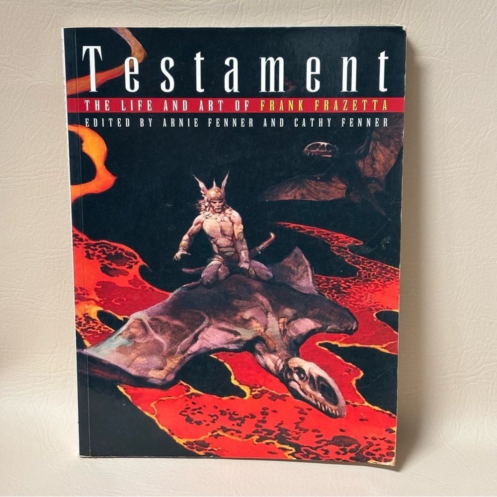 TESTAMENT: THE LIFE AND ART OF FRANK FRAZETTA (2008 Softcover)